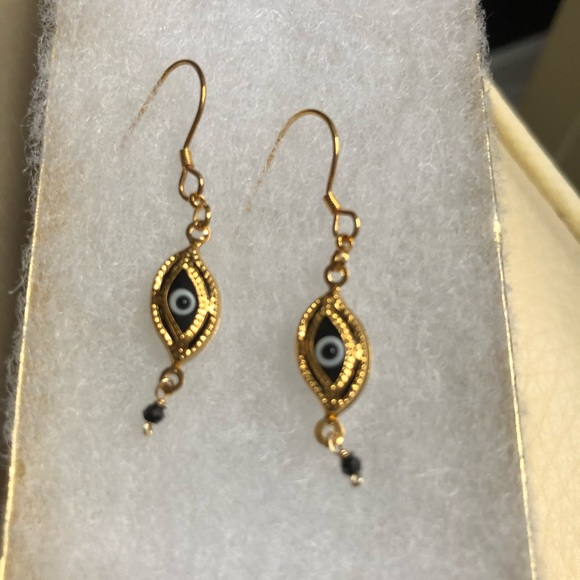 Giu Giu Boutique Original Evil Eye Earrings - Picture 4 of 8